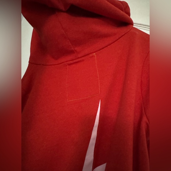 Aviator Nation bright red bolt hoodie full zip jacket large oversized ⚡️ - Picture 10 of 13